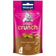 Ласощі для котів Vitakraft Cat Crispy Crunch з солодом 60 г (4008239288110)