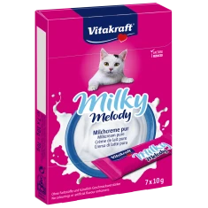 Ласощі для котів Vitakraft Milky Melody крем-соус 7 шт x 10 г (4008239288189)