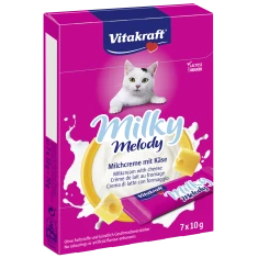 Ласощі для котів Vitakraft Milky Melody з сиром 70 г (4008239288196)