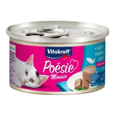 Влажный корм для кошек Vitakraft Poesie мусс с лососем 85 г (4008239315366)