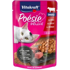 Влажный корм для котов Vitakraft Poesie Delice с говядиной 85 г (4008239366641)