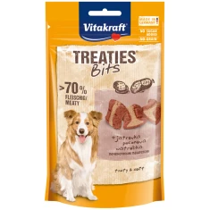 Ласощі для собак Vitakraft Treaties Bits з печінкою 120 г (4008239367204)