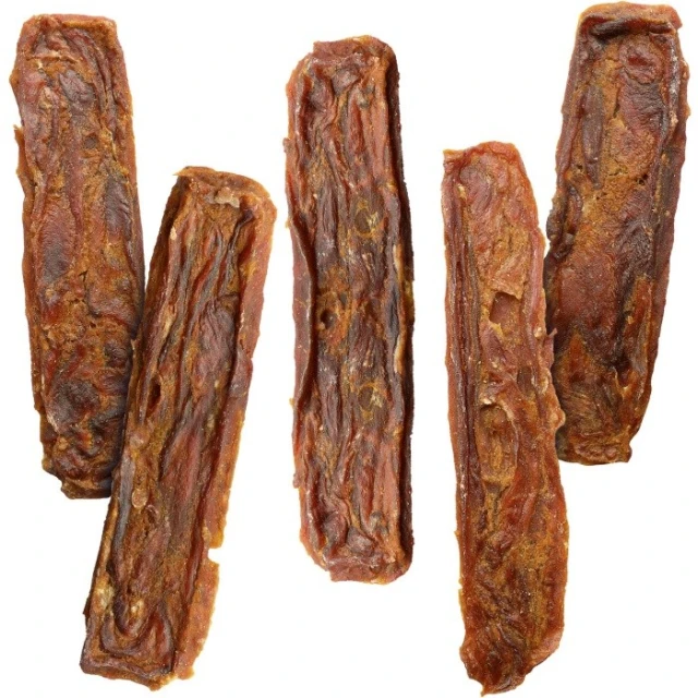 Ласощі для собак Vitakraft Beef strips з яловичиною 80 г (4008239586018)