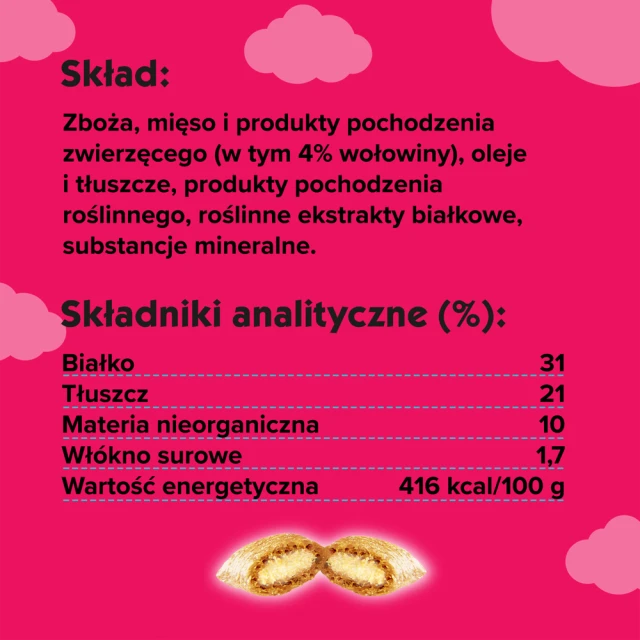Ласощі для котів Dreamies з яловичиною 60 г (4008429037948)