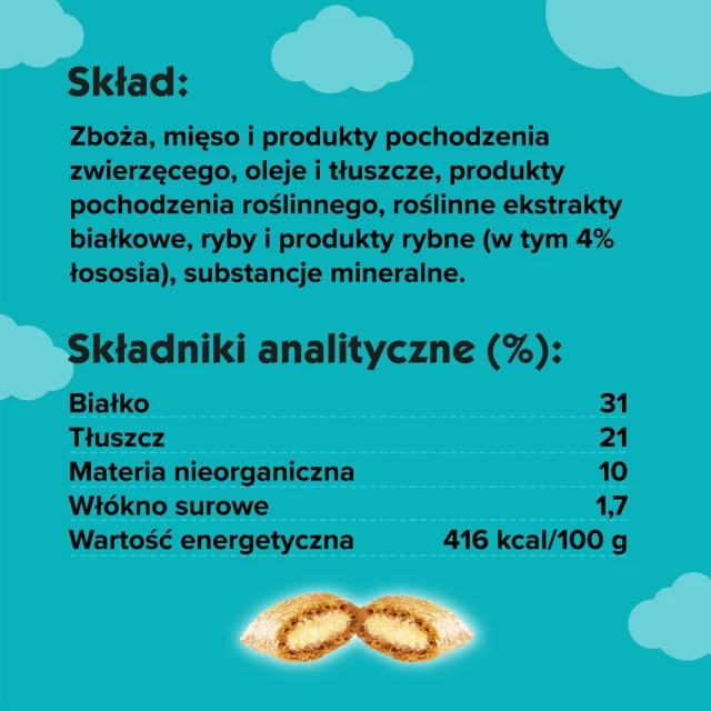 Ласощі для котів Dreamies з лососем 60 г (4008429037962)