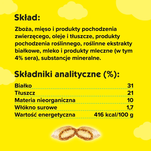 Ласощі для котів Dreamies з сиром 4 шт x 180 г (4008429092022)