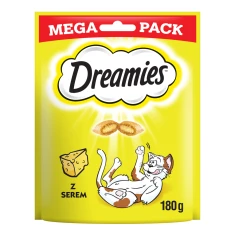 Ласощі для котів Dreamies з сиром 180 г (4008429092039)