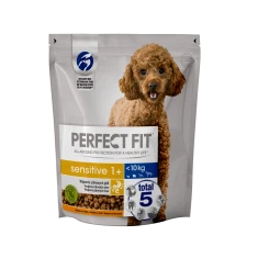 Сухий корм для собак Perfect Fit Sensitive 1+ з індичкою 825 г (4008429136184)