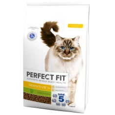 Сухий корм для котів Perfect Fit Sensitive 1+ з індичкою 7 кг (4008429160646)