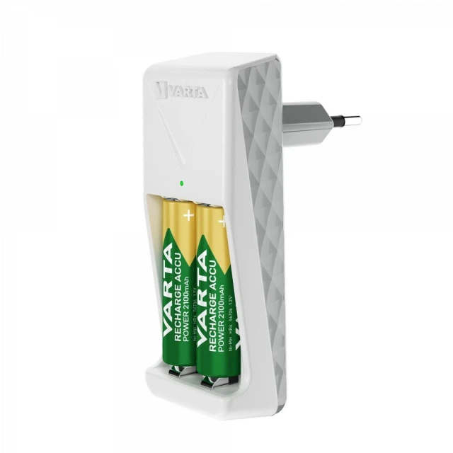 Зарядний пристрій Varta Mini Charger + 2x R6 (AA) 2100mAh (4008496054572)