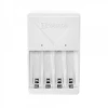 Зарядний пристрій Varta Plug Charger + 4x R6 (AA) 2100mAh (4008496054602)