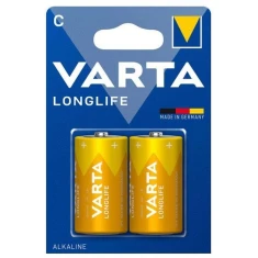 Батарійка Varta R14 C Longlife 2 шт (4008496129195)