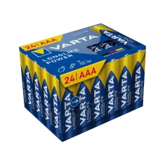 Батарея лужна Varta LR03 Longlife Power Cube Pack 24шт./коробка (BAT0358)