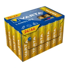 Батарейка Varta Longlife R6 (AA) 24 шт