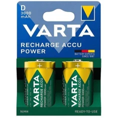 Аккумулятор Varta R20 NiMh 3000mAh 2шт./блистер (BAT0333)