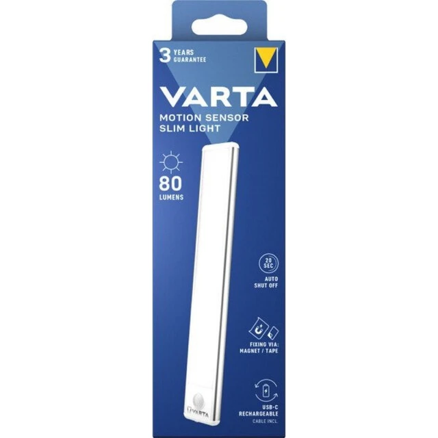 Ліхтар Varta з датчиком руху Motion Sensor Slim Light 17624