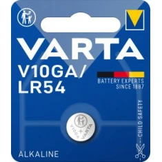Батарея лужна Varta V10GA (LR54) 1шт (4008496297634)