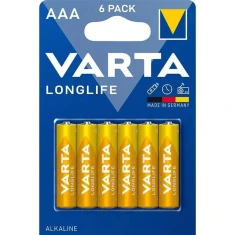 Батарейка лужна Varta R3 AAA Longlife 6 шт