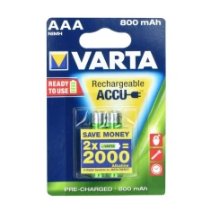 Акумулятор Varta R3 AAA 800 mAh 2 шт