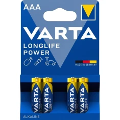 Батарейка Varta Longlife LR03 AAA 4 шт. (BAT0236)