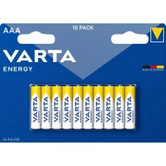 Батарейка Varta R3 AAA Energy лужна 10шт (4008496674367)