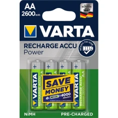 Аккумулятор Varta AA 2600mAh 4шт (BAT0314)