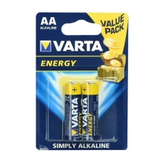 Батарейка Varta R6 AA Energy лужна 2шт (4008496770373)
