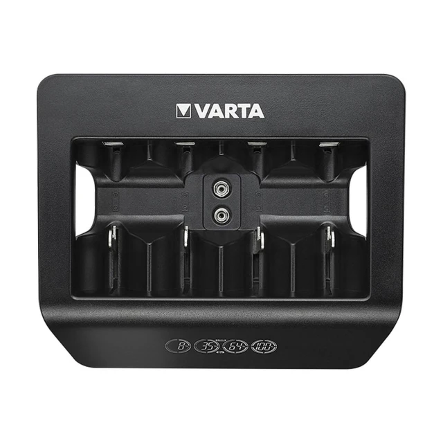Зарядний пристрій Varta LCD Universal Charger для 9V, R14, R20 (4008496988334)