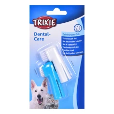 Щетка для зубов для собак и кошек Trixie 6 см 2 шт (4011905025506)
