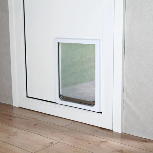 Дверцята для собак Trixie M-XL 39x45 см (4011905038797)
