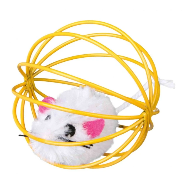 Іграшка для котів Trixie Миша в клітці (4011905411514)