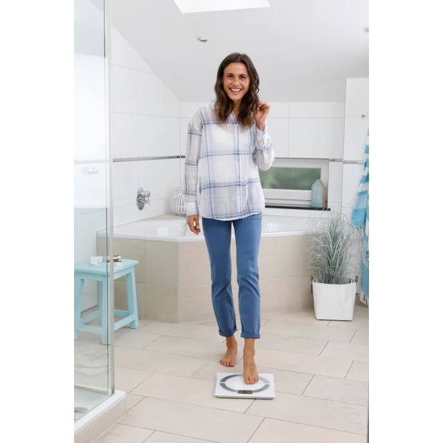 Ваги підлогові Medisana BS 444 Bluetooth White (4015588404443)