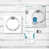 Ваги підлогові Medisana BS 444 Bluetooth White (4015588404443)