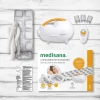 Масажний килимок для ванни Medisana MBH Bath Spa 450 Вт гідромасаж підтримка температури 360 x 1200 мм (4015588883798)