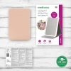 Дзеркало косметичне Medisana CM 400 настільне LED 3 режими кольору 130x18x190 мм (4015588885518)