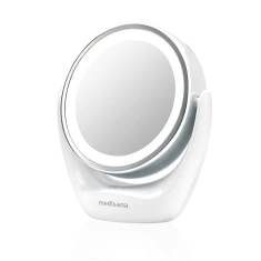Дзеркало косметичне Medisana CM 835 2в1 5-кратне збільшення діаметр 12 см Chrome (4015588885549)
