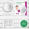 Дзеркало косметичне Medisana CM 835 2в1 5-кратне збільшення діаметр 12 см Chrome (4015588885549)