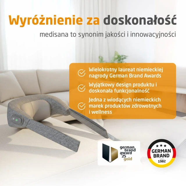 Бездротовий масажер для шиї Medisana Shiatsu NM 900 (4015588889653)