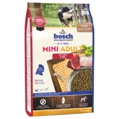Сухий корм для собак BOSCH Adult Mini з ягням і рисом 1 кг (4015598013031)