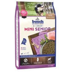 Сухий корм для собак BOSCH Mini Senior 2,5 кг (4015598013543)