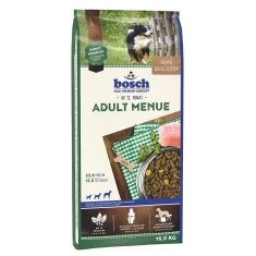 Сухий корм для собак BOSCH Adult Menue з птицею 15 кг (4015598013666)