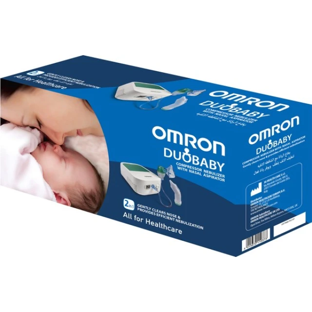 Небулайзер з аспіратором OMRON DuoBaby NE-C301-E (4015672110342)