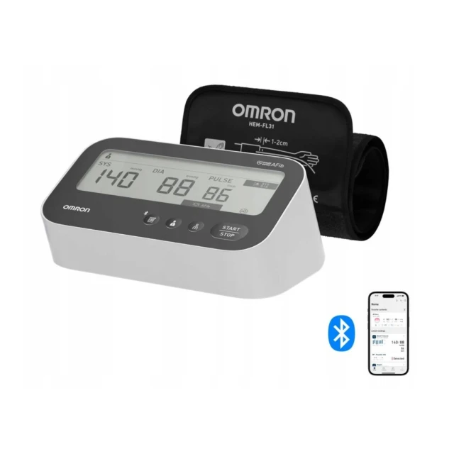Тонометр плечовий OMRON M4 Connect AFIB (4015672114333)