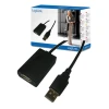 Подовжувач LogiLink USB-A male — USB-A female 5 м Black (4016032183839)