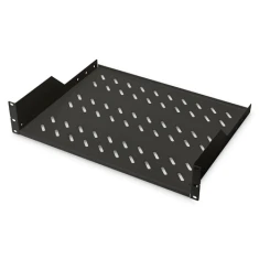 Полиця Digitus для rack-шаф 2U DN-19 TRAY-2-SW Black (4016032222613)