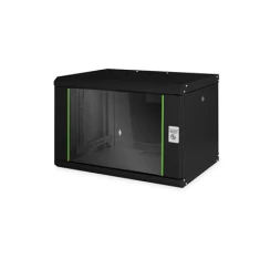 Настінна шафа Digitus DN-19 07-U-SW 420x600x450 мм IP20 100 кг Black (4016032257639)