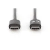 Кабель Digitus AK-300138-018-S USB-C 2.0 M/M 1,8 м Black (4016032368946)