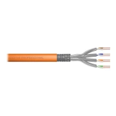 Кабель Digitus CAT 7 S-FTP 1200 MHz AWG 23/1 бухта 100 м Orange (4016032392118)