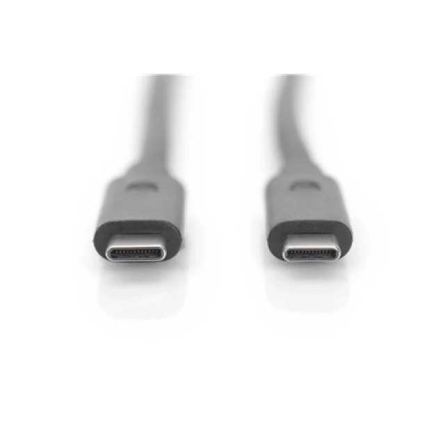 Кабель Digitus AK-300139-010-S USB-C 3.1 Gen 2 M/M 1 м Black (4016032426011)