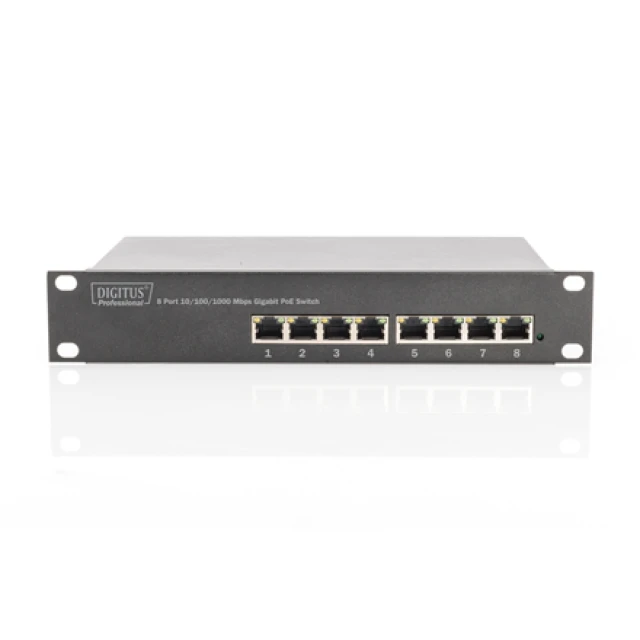 Коммутатор Digitus Professional DN-95317 8 портов PoE (4016032441038)